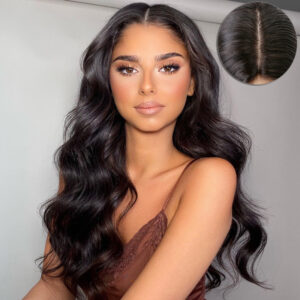 Perruque Silk Base 60cm Full Lace Wig brésilienne Remy, cheveux naturels, Body Wave,avec Baby Hair - MarocPerruque