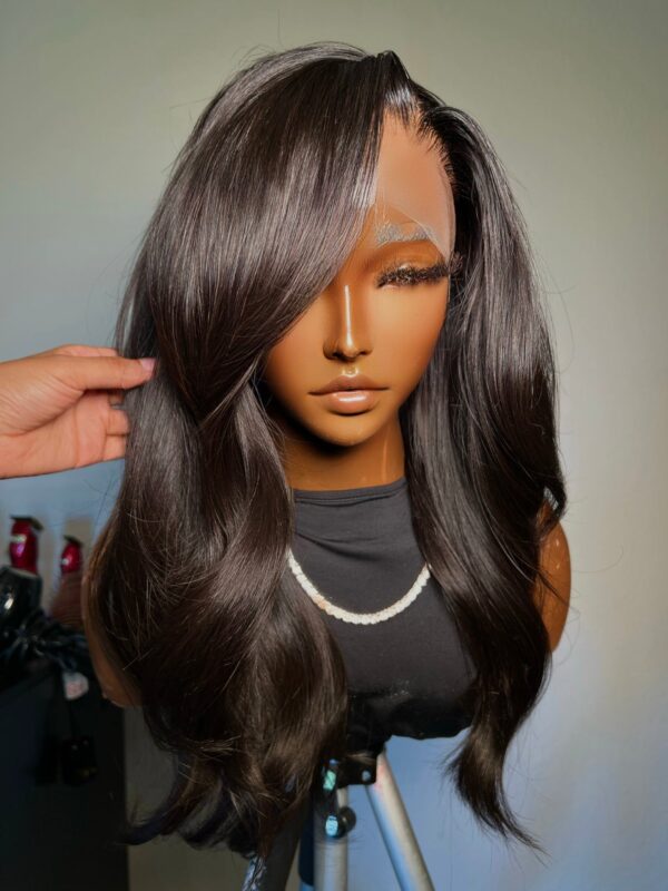 Perruque Endule Lace Wig - 13x6 Perruque courte simple Cheveux Humains, Sans Colle, pour Femme -MarocPerruque - Image 5
